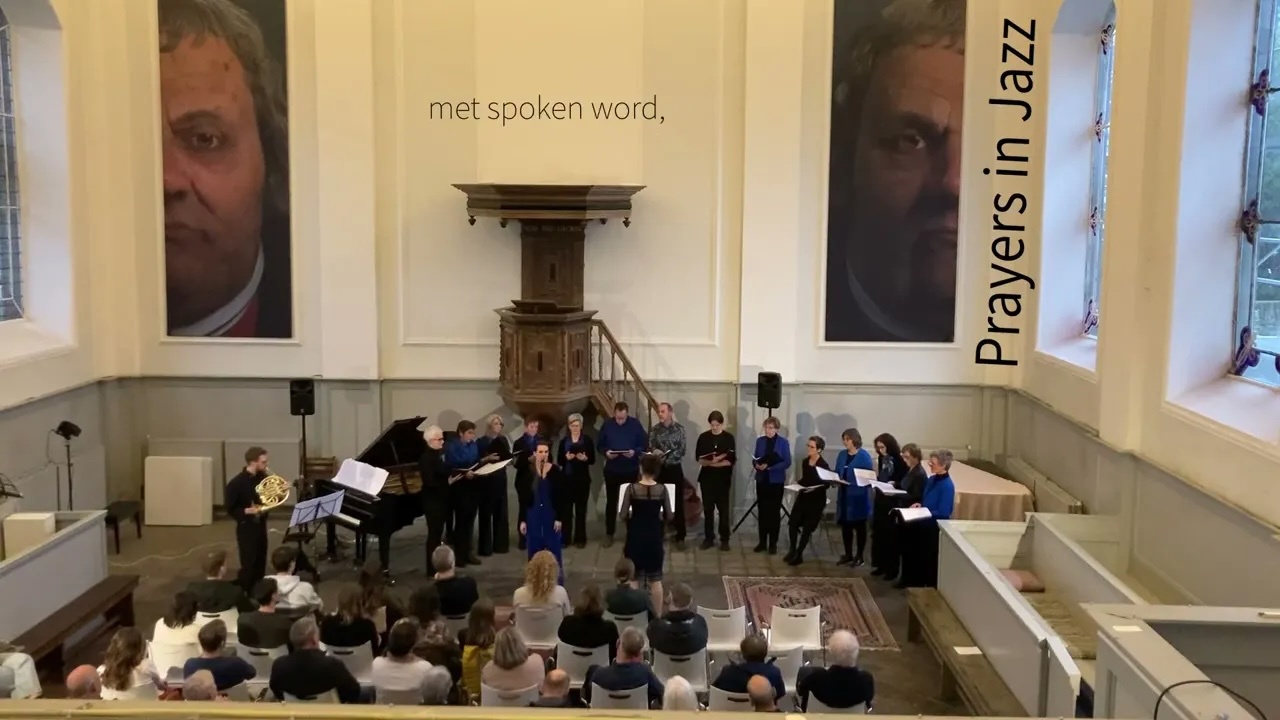 Embedded video: choir in a church singing